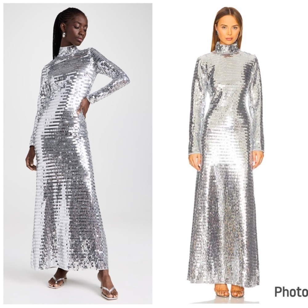 Simon Miller Sculpty Sequin Maxi Dress